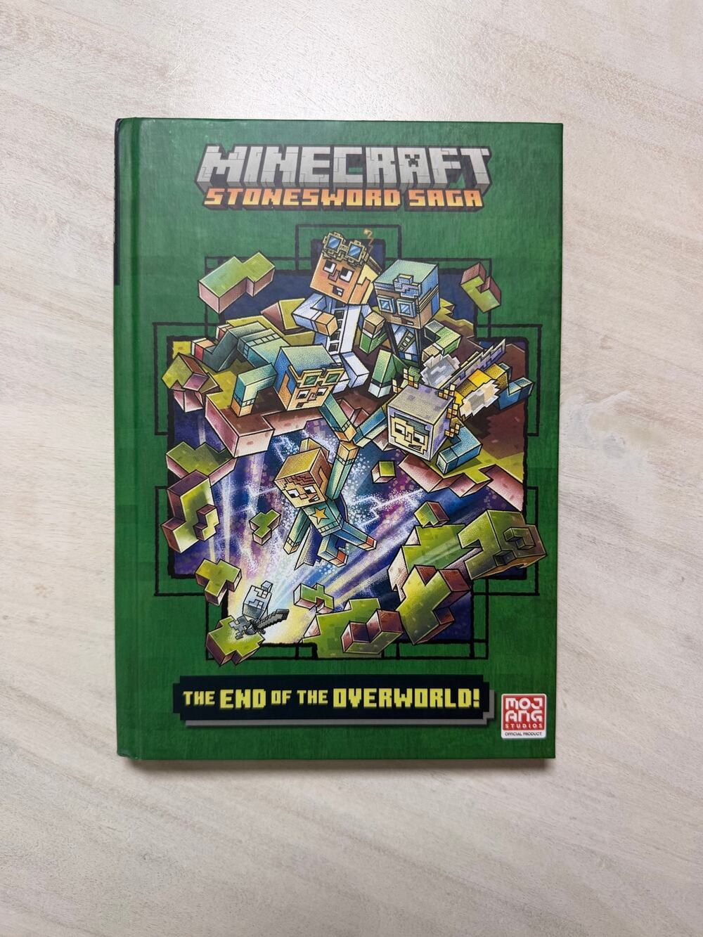 Minecraft Stonesword Saga The End of the Overworld Hardcover Book